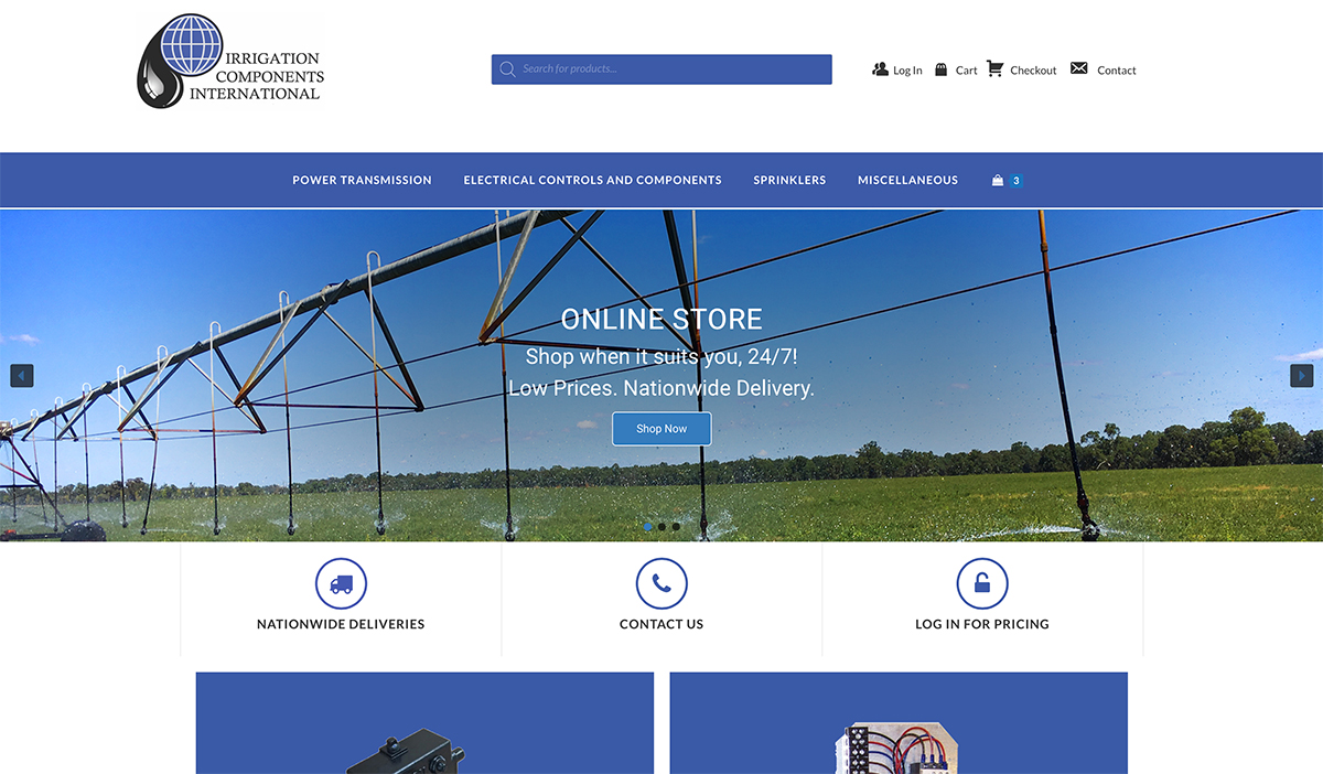 irrigation components